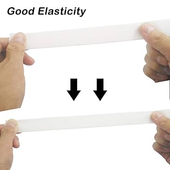 Pack of 2 Knit Elastic Spool 1 Inch Wide, findTop Heavy